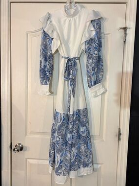 2 Piece Abaya & Scarf Set